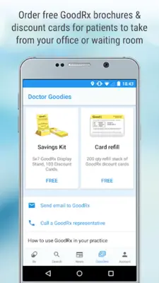 GoodRx Pro – For HCPs android App screenshot 0